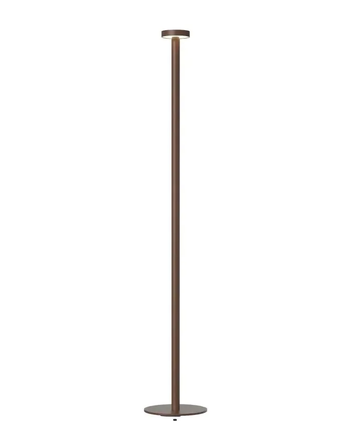 Lampada da terra Boro Led Ruggine - Sompex
