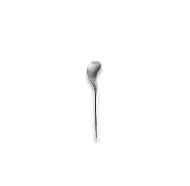 Cookplay - Cucchiaino caffè argento opaco 11 cm Rama