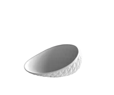 Cookplay - Piatto a sfera opaco 16 x 12 x 9 cm Tears M