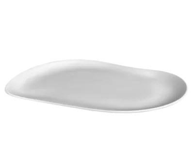 Cookplay - Piatto piano pesce opaco 46 x 31 cm Jelly