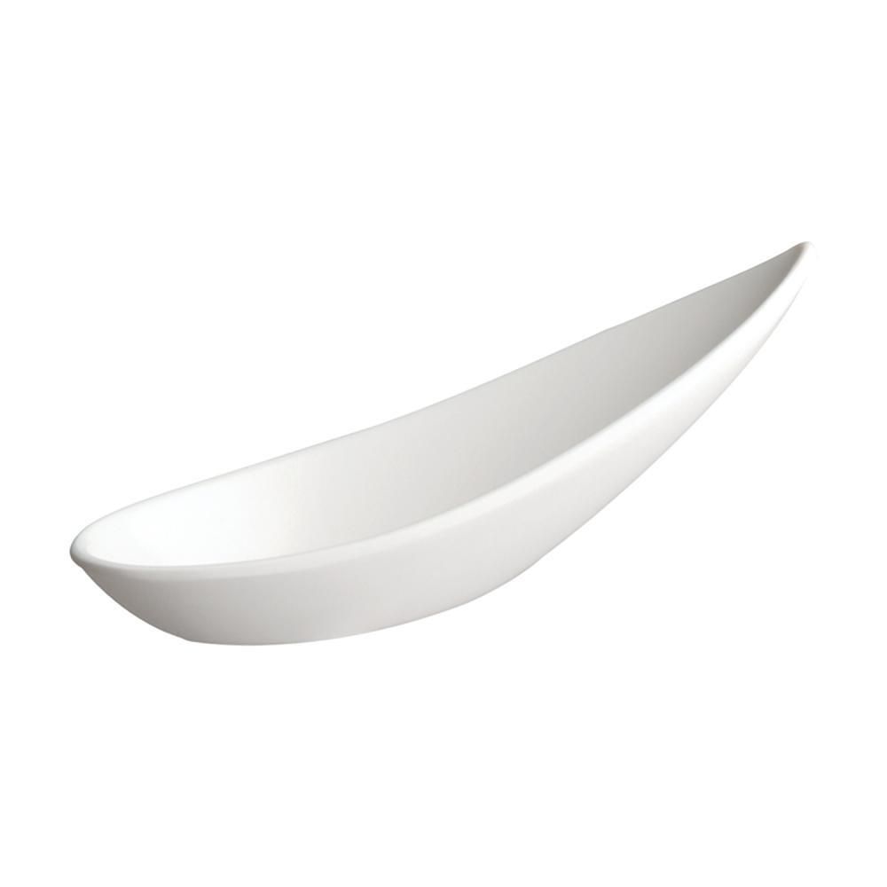 APS - Cucchiaio finger food &quot;Friendly&quot; 4,5 x 11 cm Bianco