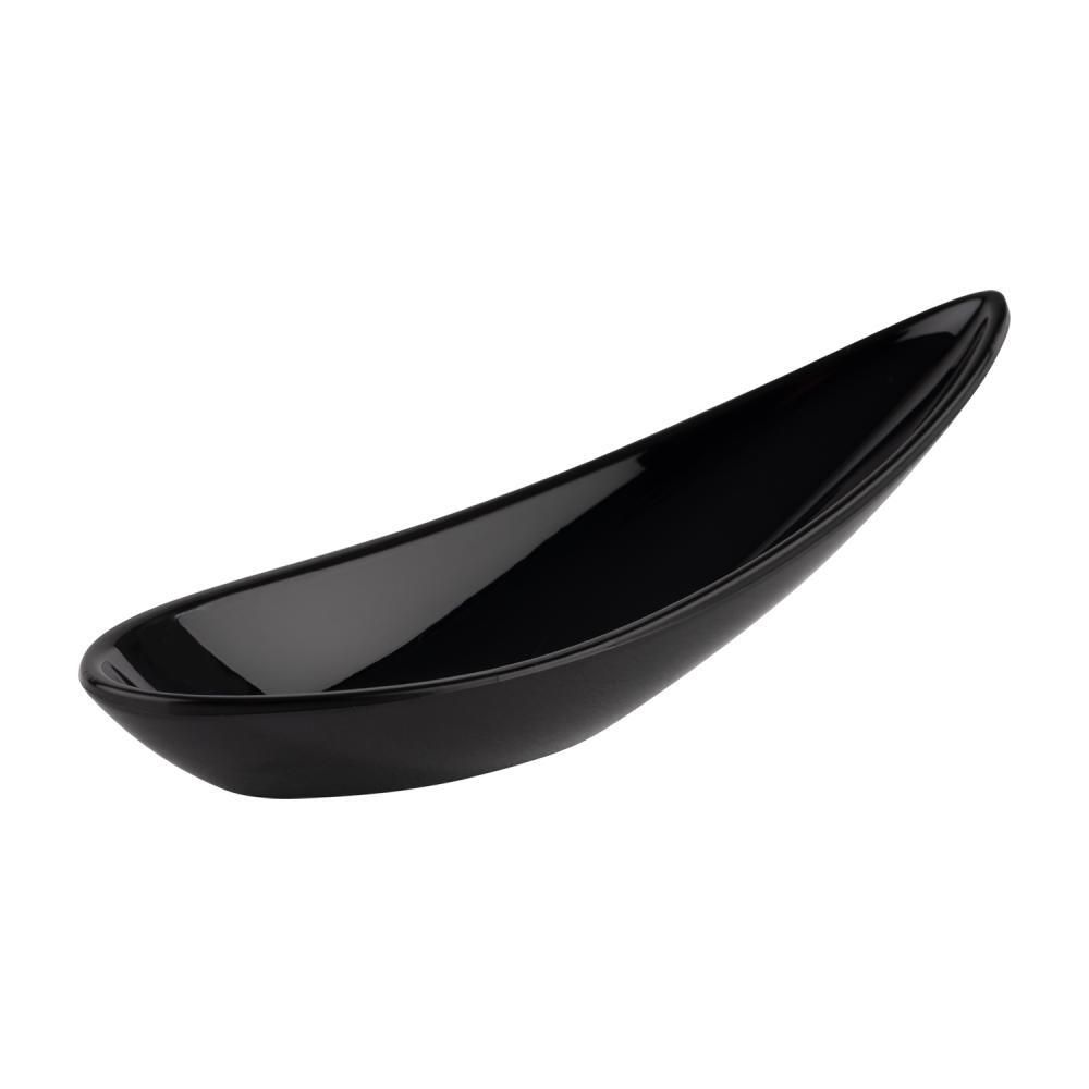 APS - Cucchiaio finger food &quot;Friendly&quot; 4,5 x 11 cm Nero