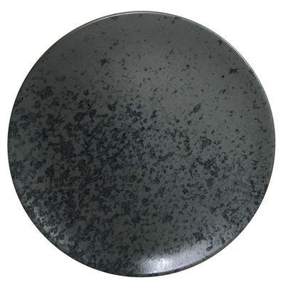 Bauscher - Piatto Piano 23 cm Nero Sandstone