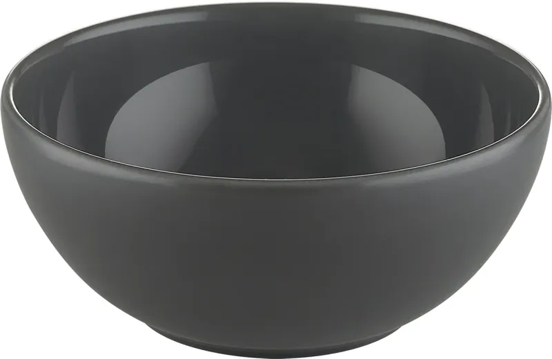 Bauscher - Ciotola Rotonda 0,65 l Nero Sandstone