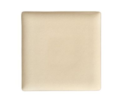 Bauscher - Piatto Piano Quadrato Coupe 20 cm Beige Pearls