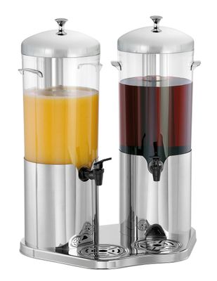 Bartscher - Distributore di bevande doppio 10 l Dew