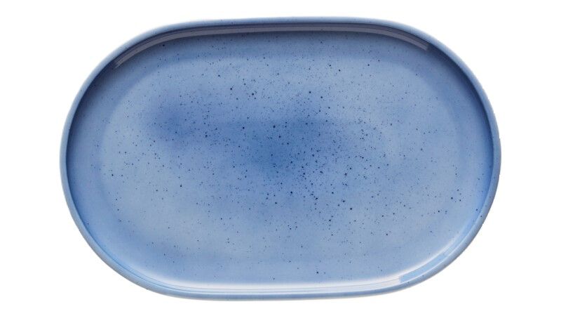 Schönwald - Piatto ovale 30 x 19 cm Blue Splash Mash Up