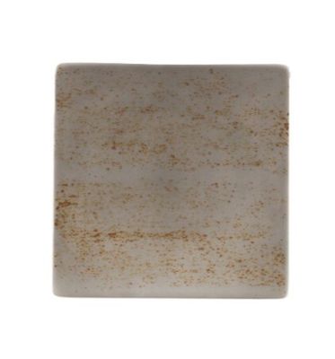Schönwald - Piatto semifondo quadrato 24 cm Unique Lightgrey Pottery