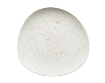 Schönwald -  Piatto piano asimmetrico 12 cm Unique White Pottery