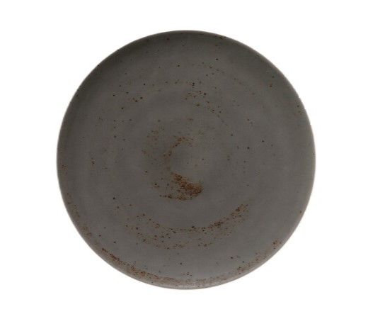 Schönwald - Piatto piano 20 cm Unique Darkgrey Pottery