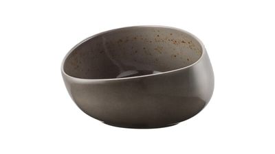 Schönwald - Ciotola asimmetrica 0,33 l Unique Darkgrey Pottery