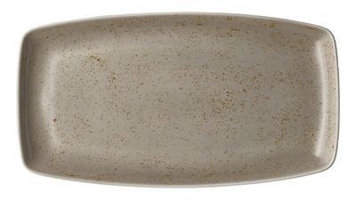 Schönwald - Piatto rettangolare 36 x 20 cm Unique Lightgrey Pottery