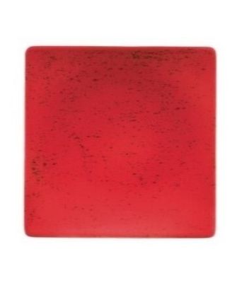 Schönwald - Piatto semifondo quadrato 12 cm Unique Red Pottery