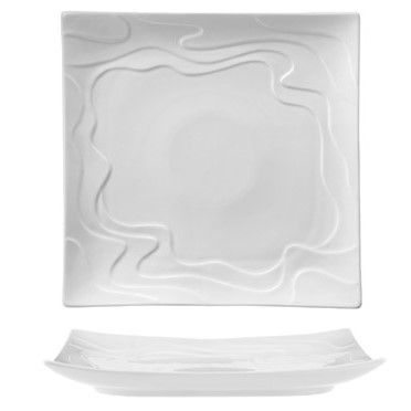 Tirolix - Piatto Quadrato 30,8 x 30,8 cm Wave