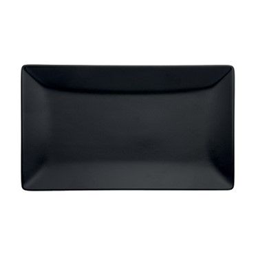 Tirolix - Vassoio Rettangolare 25 x 15 cm Nero Boston/Tokyo