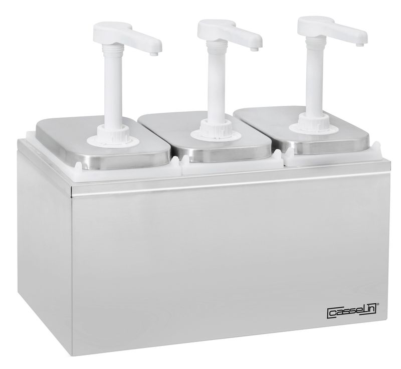 Casselin - Dosatore per salse 3 x 2 l