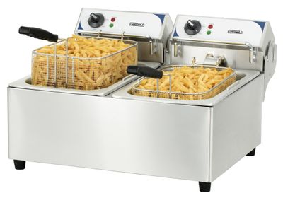 Casselin - Friggitrice elettrica 2 x 10 l