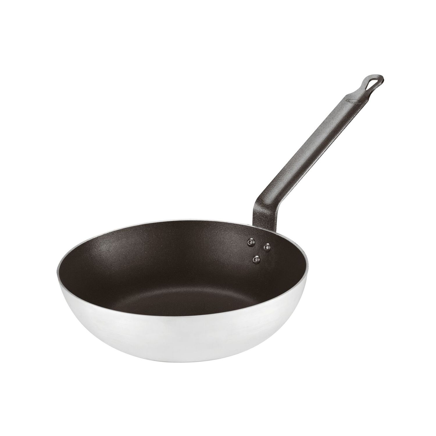 Paderno - Padella bombata antiaderente manico ferro 32 x 7,5 cm 6100