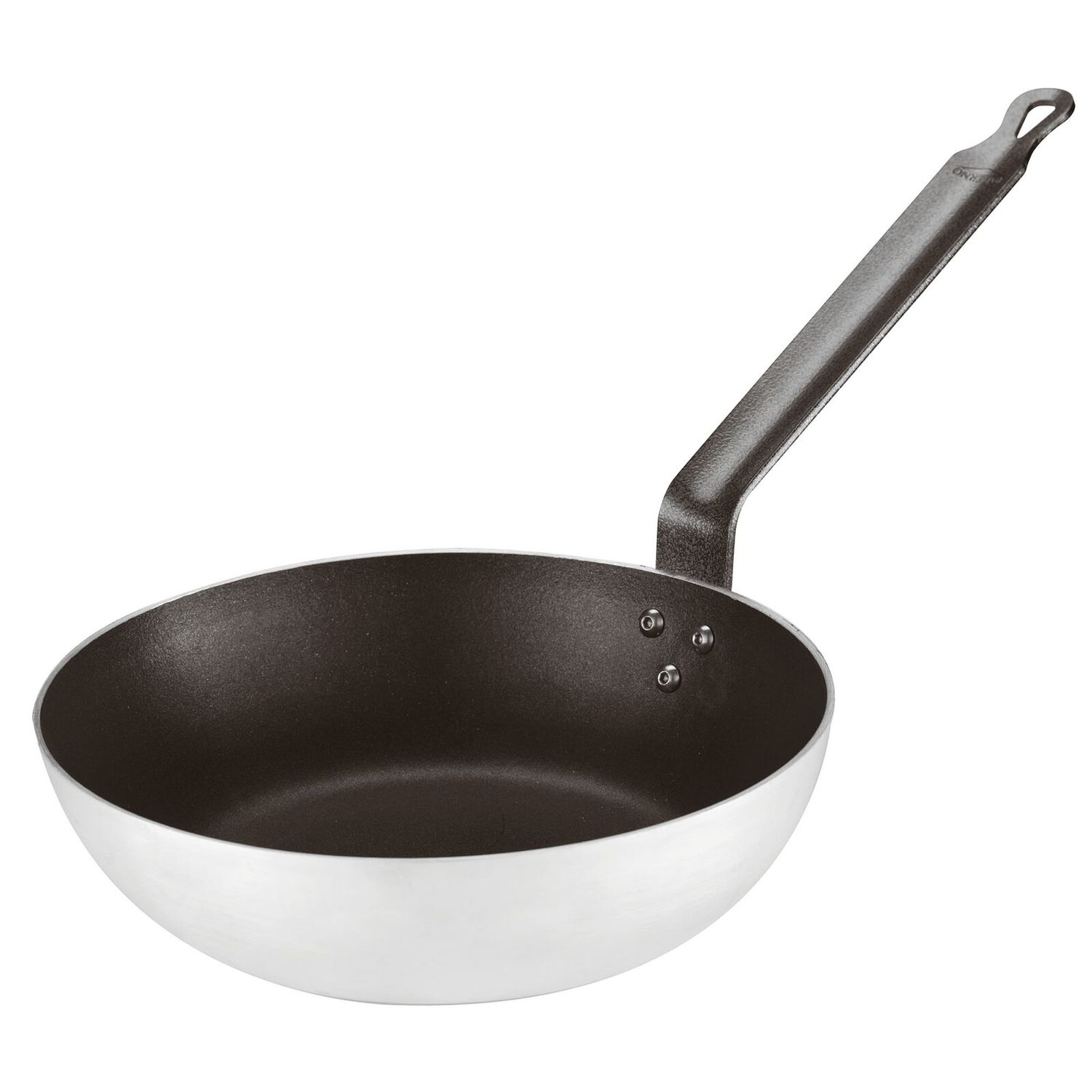Paderno - Padella bombata antiaderente manico ferro 40 x 8,5 cm 6100
