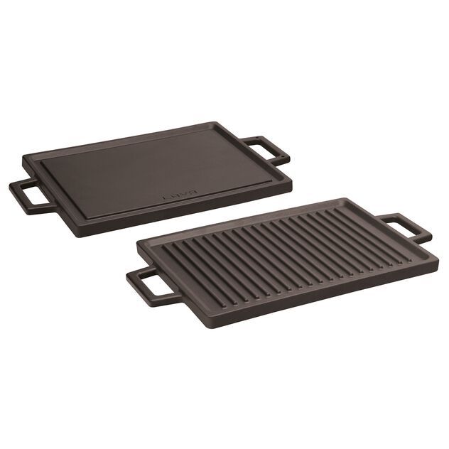 Paderno - Griglia reversibile 22 x 15 cm Ghisa Smaltata
