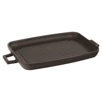 Paderno - Padella grill 31 x 42 cm Ghisa Smaltata