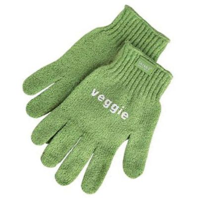 Guanti scrub taglia unica verdi - Paderno