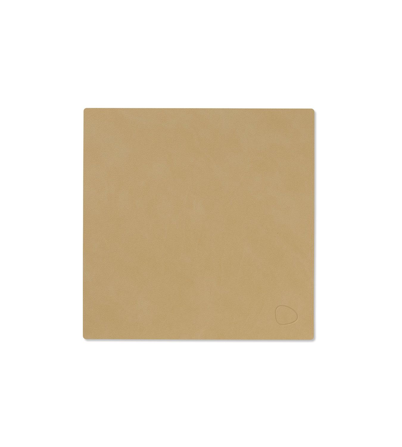 Lind DNA - Tovaglietta Nupo Square Khaki 28x28 cm