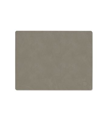 Lind DNA - Tovaglietta Nupo Square Flint Grey 26,5x34,5 cm