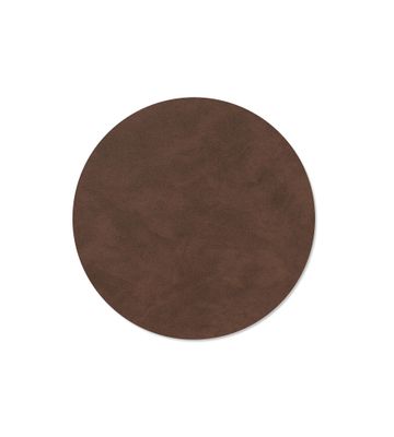 Lind DNA - Tovaglietta Nupo Circle Dark Brown 30 cm