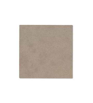 Lind DNA - Tovaglietta Bull Square Warm Grey 28x28 cm