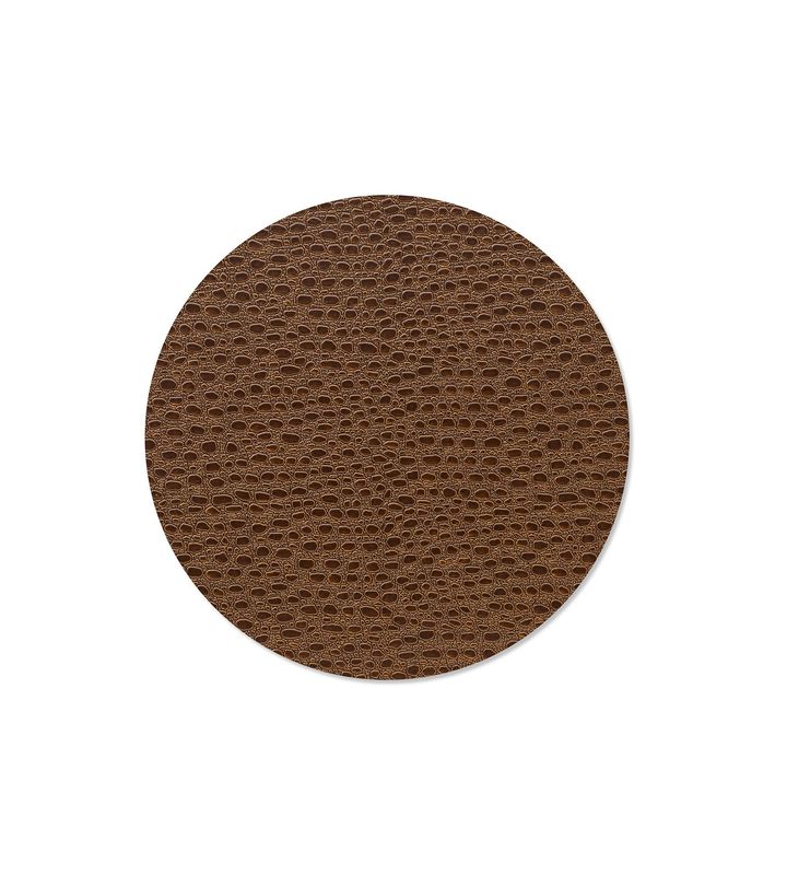 Lind DNA - Tovaglietta Lace Circle Brown 30 cm