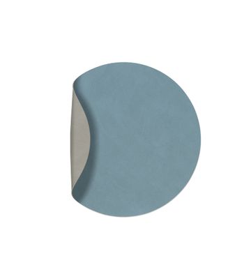 Lind DNA - Tovaglietta Double Circle Nupo Light Blue/Nupo Grey 30 cm