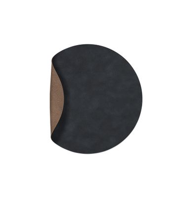 Lind DNA - Tovaglietta Double Circle Cloud Black/Cloud Brown 30 cm