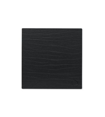 Lind DNA - Tovaglietta Buffalo Square Black 28x28 cm