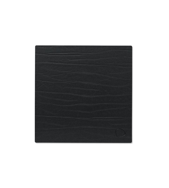 Lind DNA - Tovaglietta Buffalo Square Black 28x28 cm