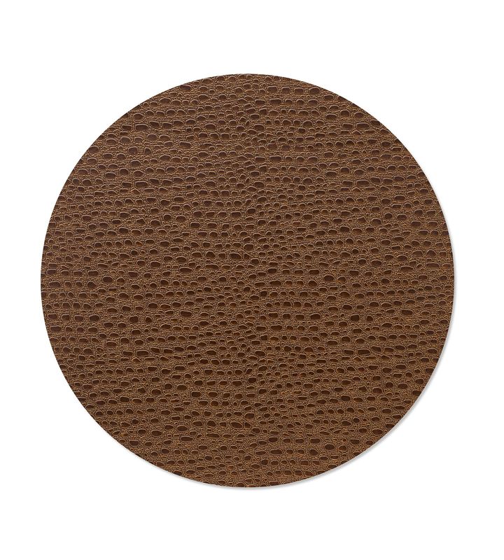Lind DNA - Tovaglietta Lace Circle Brown 40 cm