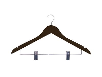 Corby - Gruccia con clip nero Burlington