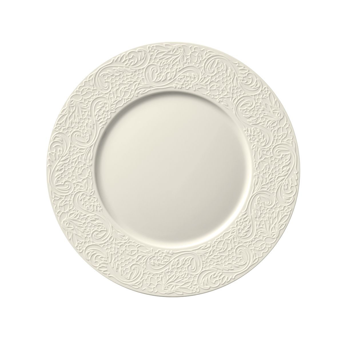 Degrenne - Piatto da dessert 24 cm Collection L Couture Avorio