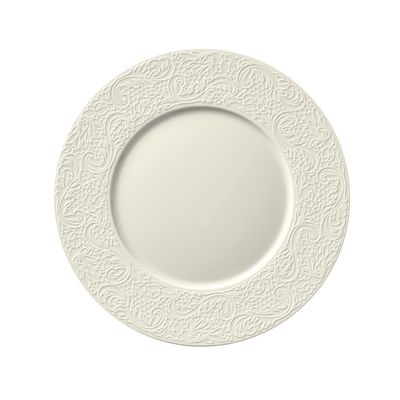 Degrenne - Piatto da dessert 24 cm Collection L Couture Avorio