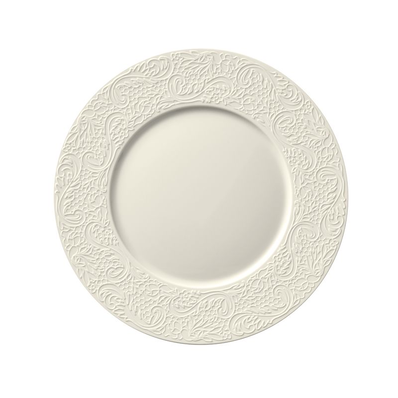 Degrenne - Piatto da dessert 24 cm Collection L Couture Avorio