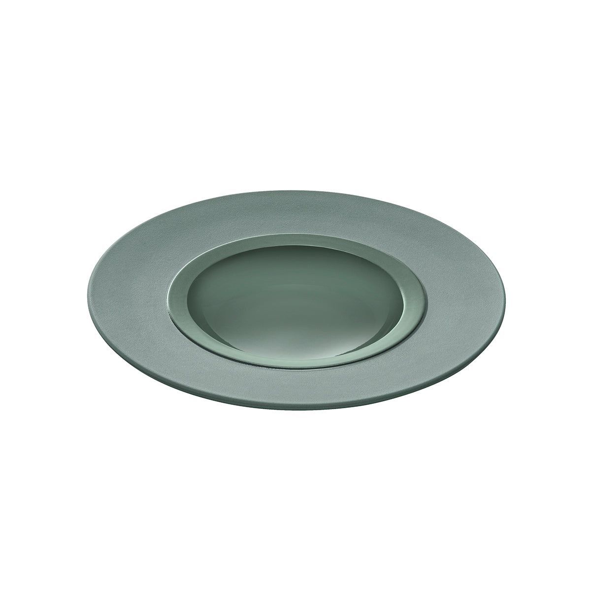 Degrenne - Piatto fondo gourmet 23 cm Green Clay Bahia
