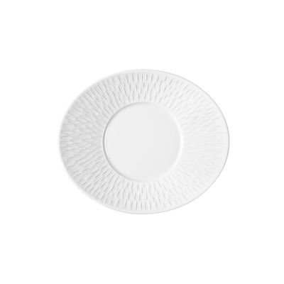 Degrenne - Piattino per tazza colazione 20 x 17 cm Boréal Satin