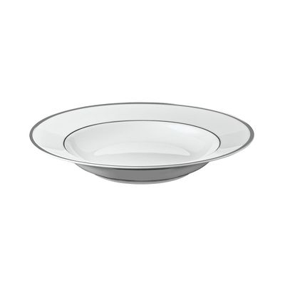 Degrenne - Piatto fondo con falda 22,5 cm Galon Platine