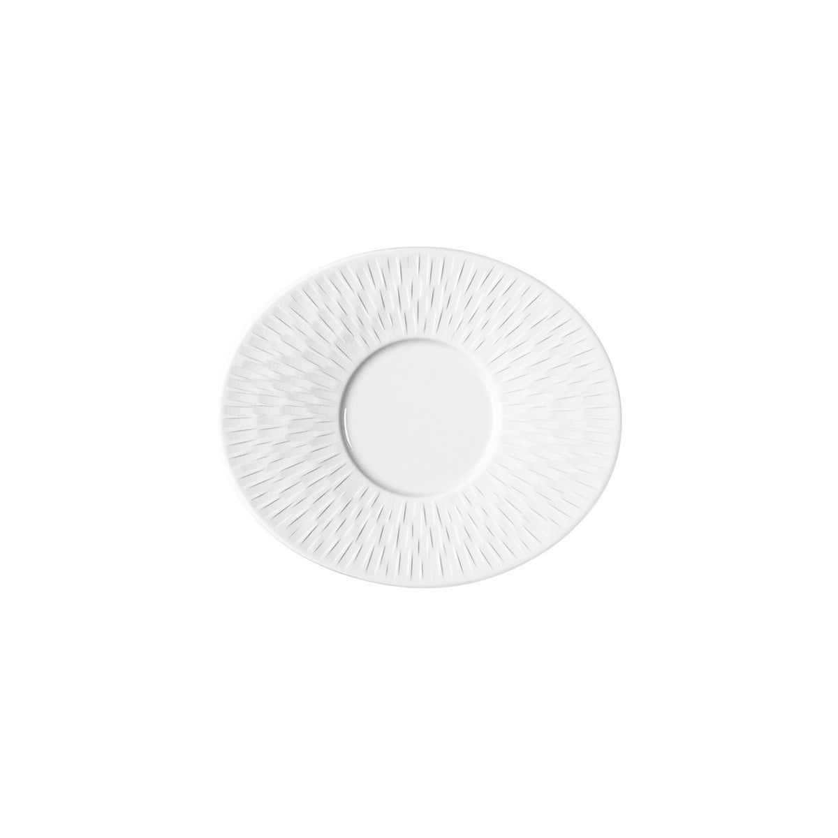 Degrenne - Piattino per tazza tè 16,5 x 14 cm Boréal Satin