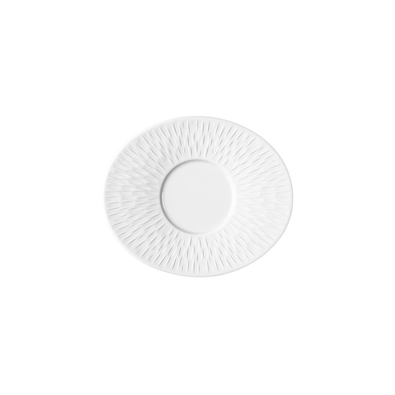 Degrenne - Piattino per tazza tè 16,5 x 14 cm Boréal Satin