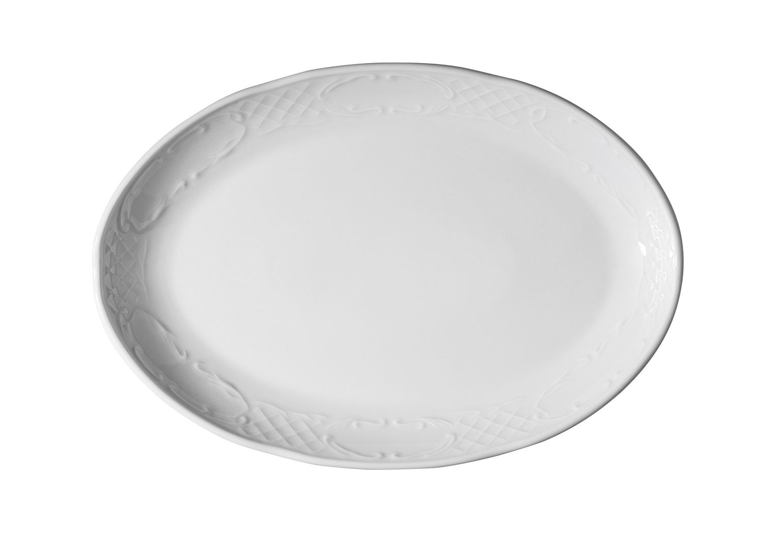 Kutahya Porselen - Vassoio ovale 36 x 27,5 cm Classico