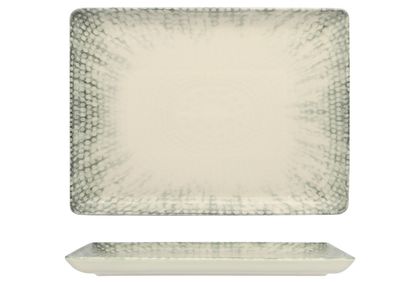 Kutahya Porselen - Vassoio rettangolare 30 x 22 cm Oregon