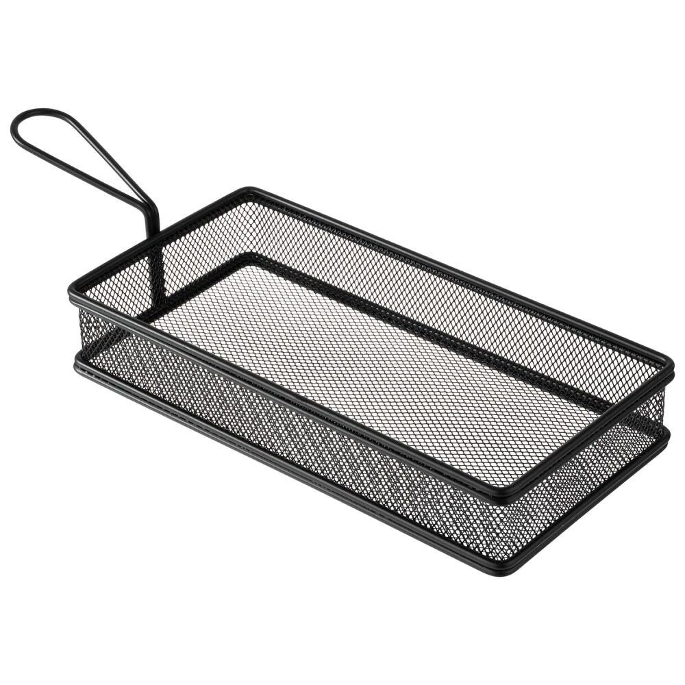 APS - Cestino per frittura &quot;Snackholder&quot; 13 x 26 cm Nero