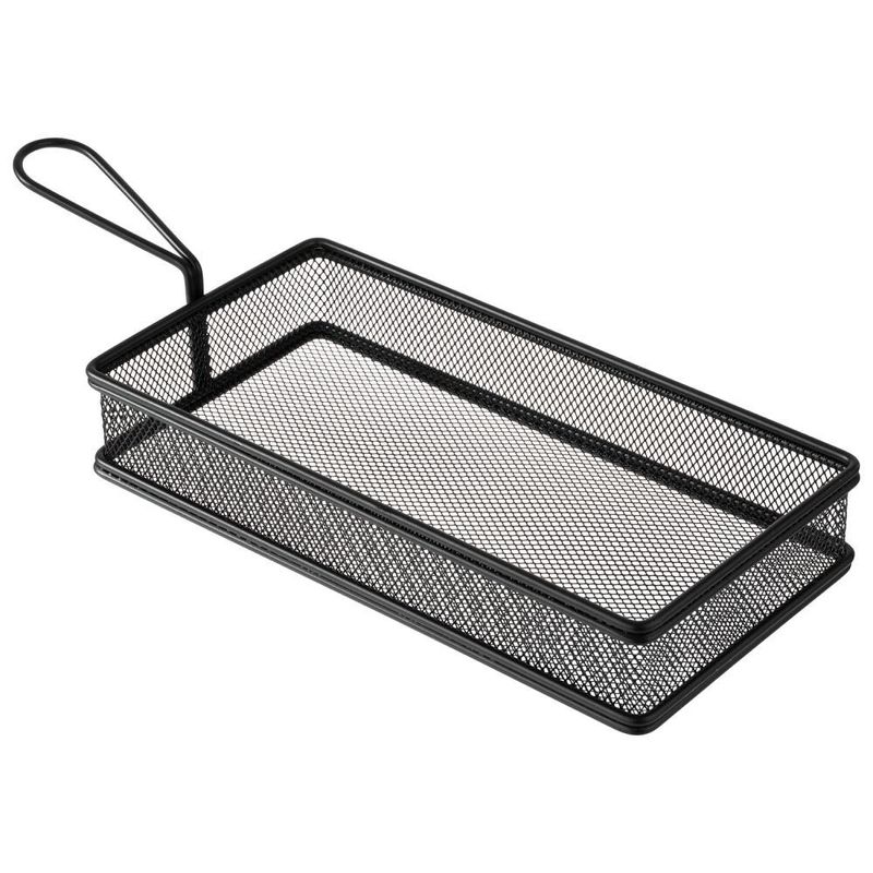 APS - Cestino per frittura &quot;Snackholder&quot; 13 x 26 cm Nero