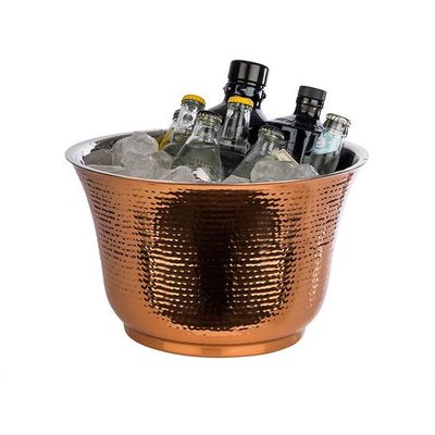APS - Secchiello portabottiglie &quot;Stainless Cooper&quot; 33 cm Rame